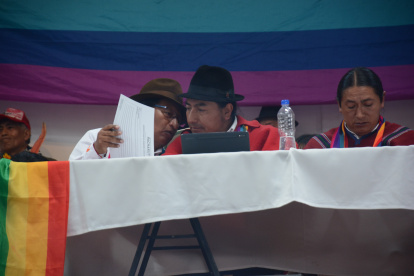 Guillermo Churuchumbi dio a conocer el plan de Gobierno pero aún no está terminado por lo que PK recoge aportes.