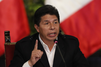 El expresidente de Perú Pedro Castillo.