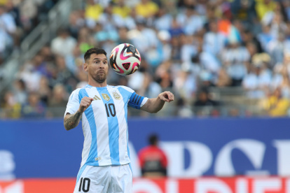 Lionel Messi es la principal figura de la selección de Argentina.