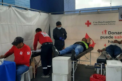 Los puntos de donación de sangre atienden desde las 09:00 hasta las 15:45.