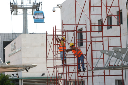 Proceso. Se estima que los trabajos duren 70 días y también se incluye una nueva vela (que está rota), así como la fachada.