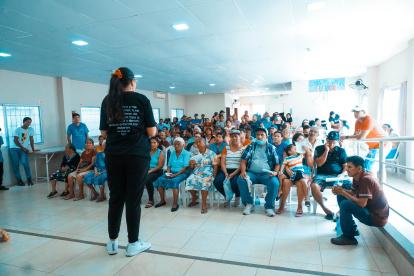 Acto. "No está solo" tiene proyectos que beneficia a diversos sectores.