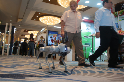 Oferta. Herramientas con Inteligencia Artificial, automatizadas y demás fueron el foco de esta quinta edición de ExpoIndustrias, celebrada en Guayaquil.