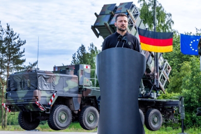 Volodímir Zelenski viajó a la capital de Alemania para un encuentro con sus aliados, donde abordarán la reconstrucción de Ucrania.