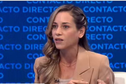 Estrategia. La excandidata a la vicepresidencia de Fernando Villavicencio en 2023, ahora es candidata a la Presidencia por el PSP