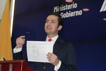 El Ejecutivo asegura que los ministros de este Gobierno han recibido mayor cantidad de pedidos de información y comparecencias que en los Gobiernos de Lenin Moreno y Guillermo Lasso.