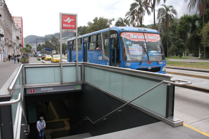 Metro. Se quiere convertir al metro en la columna vertebral del sistema de movilidad.