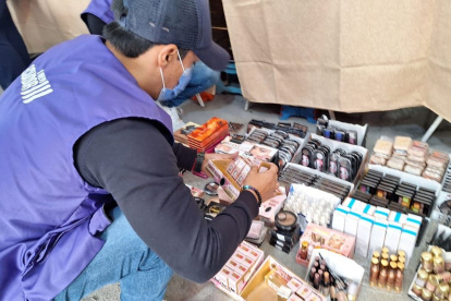 Operativo. Productos sin registro sanitario que pueden afectar a la salud.