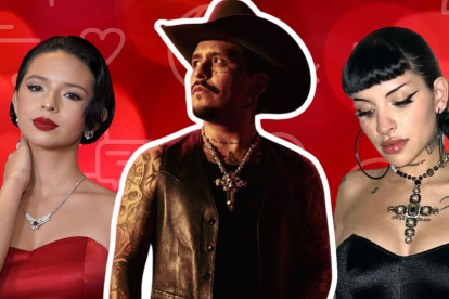 Los nombres de Ángela Aguilar, Christian Nodal y Cazzu inundan las redes sociales