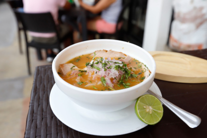 La tradicional sopa de pescado conocida por todos los ecuatorianos como Encebollado será la protagonista del primer festival gastronómico
