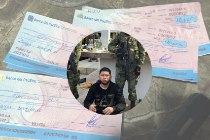 Los cheques a nombre de Redieg, uno de los proveedores favoritos del GAD de Playas, evidencian la relación con alias Boris