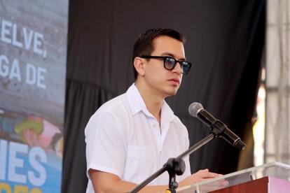 Presidente. Daniel Noboa es objeto de la denuncia de un ciudadano.