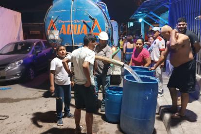 El ente seguirá suministrando este líquido a través de tanqueros.