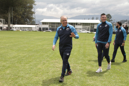 Jorge Célico dirigió a la selección y actualmente es el timonel de Universidad Católica.