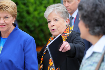 Alicia Bárcena, canciller de México.