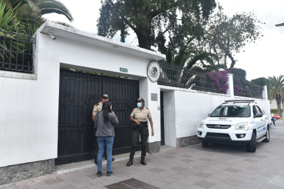 La Embajada de México en Quito está cerrada desde el 5 de abril de 2024, tras la incursión de la Policía para detener a Glas.