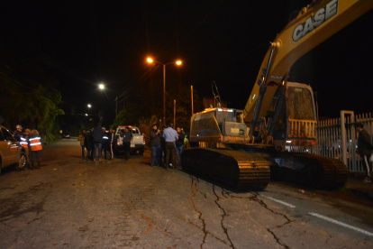 Existen al menos 17 deslizamientos en toda la ruta Baños-Puyo.