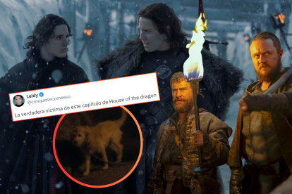 La escena del perro en el primer capítulo de House of he dragon generó distintas reacciones en redes sociales.