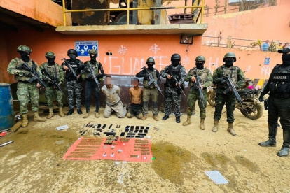 Dato. La Policía y las Fuerzas Armadas realizaron un operativo en la zona y se dio un enfrentamiento.