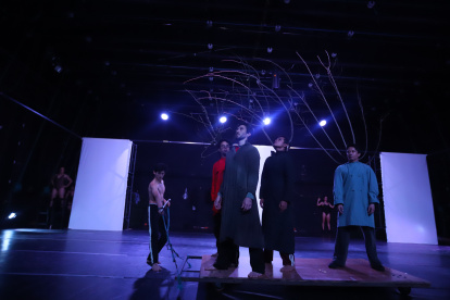 Ensayo de la obra EL ULTIMO LUGAR DEL MUNDO en el teatro de Danza .  Quito 13 de Junio de 2024 Agencia(ag-extra ag-expreso-ag-quito) Gustavo Guaman