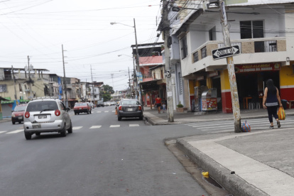 Uno de los accidentes ocurrió en las calles Francisco Segura y Babahoyo, en el sur de Guayaquil.