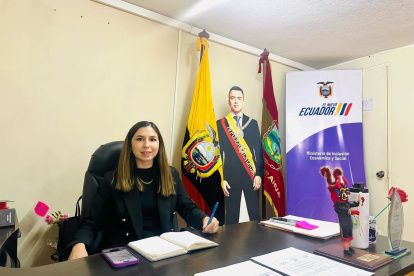 Doménica Peña Trávez ingresó al MIES el 1 de enero de 2024, ya posesionado Daniel Noboa.