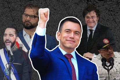 Daniel Noboa critica a Bukele, Petro y Milei y elogia a Lula como el presidente latinoamericano que más lo impresiona