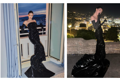 Amelia Gray suele vestir de negro y utiliza mucho piezas de cuero, que reflejan su carácter indomable.