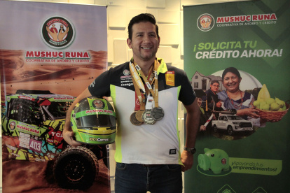 El piloto ecuatoriano Sebastián Guayasamín dio detalles de su exitosa participación en el Campeonato Mundial de Rally Raid.