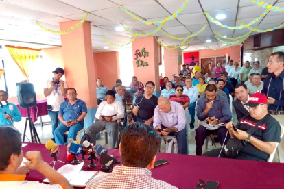 Este martes 18 de junio se llevó a cabo una rueda de prensa.