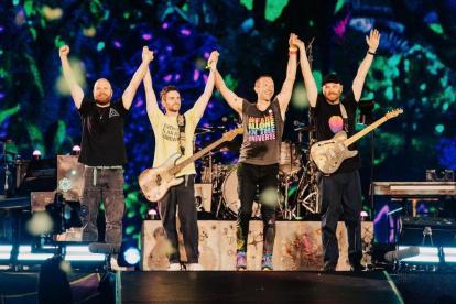 La agrupación Coldplay se encuentra de gira por el mundo.