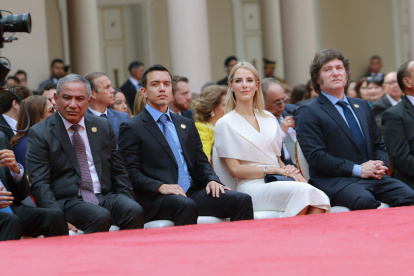 En el reportaje de The New Yorker, Noboa critica a Javier Milei y se refiere a su esposa Lavinia Valbonesi.