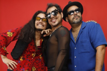 John Villamar, Fa Paredes y Ney Suárez hicieron una sesión de fotos en el estudio de Diario EXPRESO