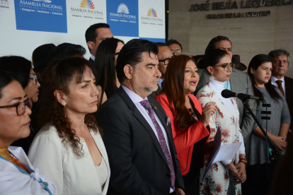 La bancada correísta también rechazó que se relacione a Glas entre los autores intelectuales del asesinato de Fernando Villaviencio.