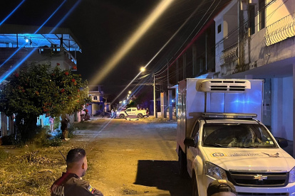 Se movilizó más policías al cantón.