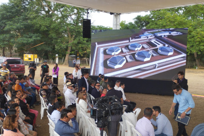 En Santa Elena, se alistan los preparativos para la colocación de la primera piedra de las prisiones al estilo Bukele, prometidas por Daniel Noboa