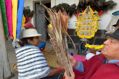 omunidades indígenas de Salcedo celebran el Inti Raymi con tradición