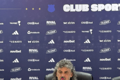 El director técnico de Emelec valoró sus primeros entrenamientos con el equipo