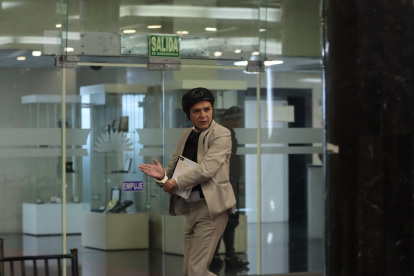 Wilman Terán se presentó este 21 de junio de 2024 para defenderse de un pedido de juicio político.