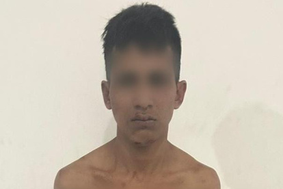 También se encontró un arma de fuego que presuntamente pertenecería a la Policía de Investigación de Perú.