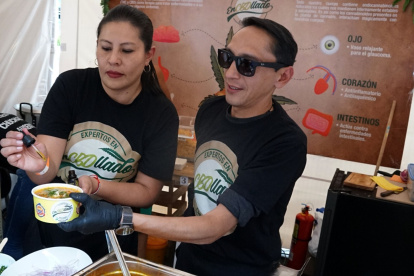 Iniciativa. La dosis de CBD son tres gotitas por plato y brinda un efecto de relajación en la persona.