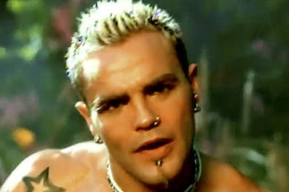 Shifty Shellshock, líder de la banda de rap rock Crazy Town.