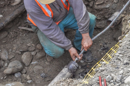 Imagen referencial de trabajos en tuberías