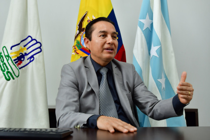 El exministro de Salud, Franklin Encalada, es el nuevo gerente del Hospital Teodoro Mldonado Carbo, desde el 21 de junio de 2024.