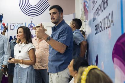 El alcalde Guayaquil habló sobre los cambios que se realizan constantemente en el departamento Justicia y Vigilancia.