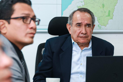 El flamante ministro de Salud Pública, Manuel Antonio Naranjo Paz y Miño.