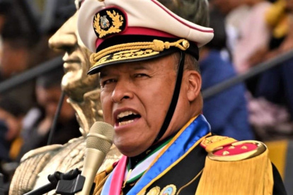 El general Juan José Zúñiga es el líder de los sublevados.