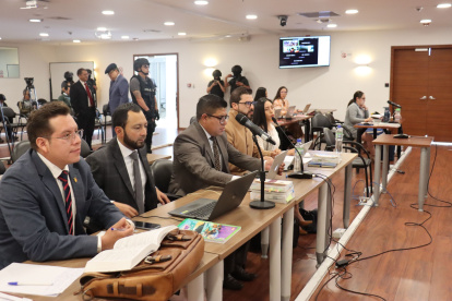 Audiencia. Ayer se realizó el segundo día de juicio, el lunes se continuará con la presentación de más testigos.