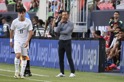 Fotografía de archivo del seleccionador de México, Jaime Lozano.