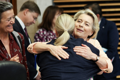 Ursula von der Leyen reelegida como próxima presidenta de la Comisión Europea.